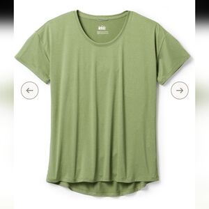 Rei Co_Op Women's Sahara T Shirt Green Size XL.
